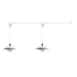 Vrida 2 lamparm, vit 2m DCL