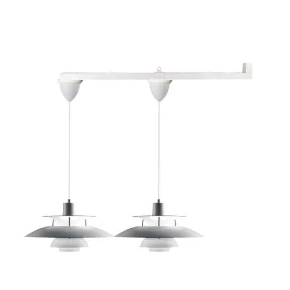 Vrida 2 lamparm, vit 1m DCL