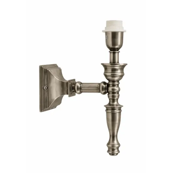 Waldorf Vägglampa Antik silver 11,5cm