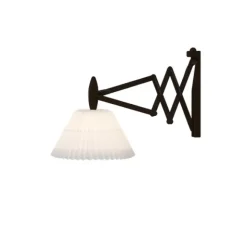 Wall lamp, SAX, black oak,incl. shade 2-17