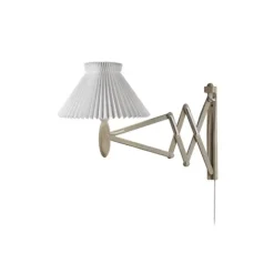 Wall lamp, SAX light oak, incl. shade 1-17PAF