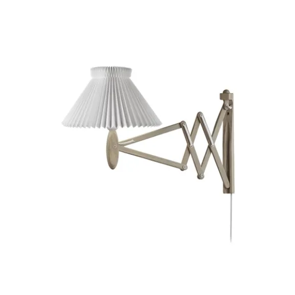 Wall lamp, SAX light oak, incl. shade 1-17PAF