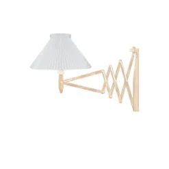 Wall lamp, SAX, light oak, incl. shade 1-21