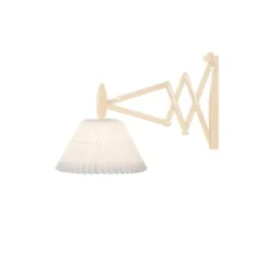 Wall lamp, SAX, light oak, incl. shade 2-17.