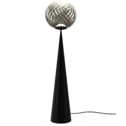 Whirl Cone Fat Floor Silver/Black LED UN