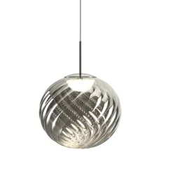 Whirl Pendant 45cm Silver LED CB-CCC