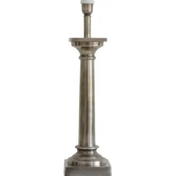 Winchester Lampfot Antik Silver 16cm