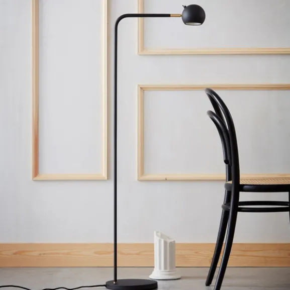 YES! golvlampa, svart